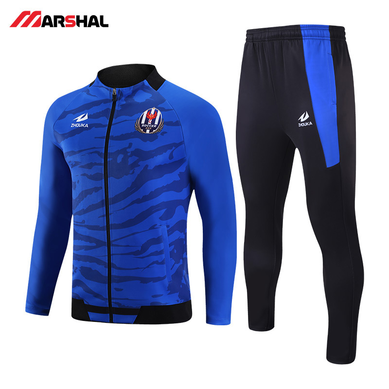 Wholesale Latest Design Your Own Fitted Soccer Tracksuit Custom Mens Plain Sports Tracksuit Soccer Training Tracksuits@详情9.jpg