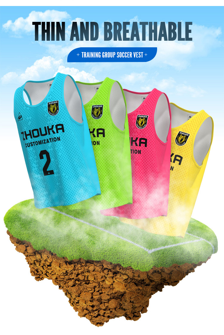 Soccer Vest Soccer Bibs Training Bib Soccer Reversible Training Bibs@详情5.jpg