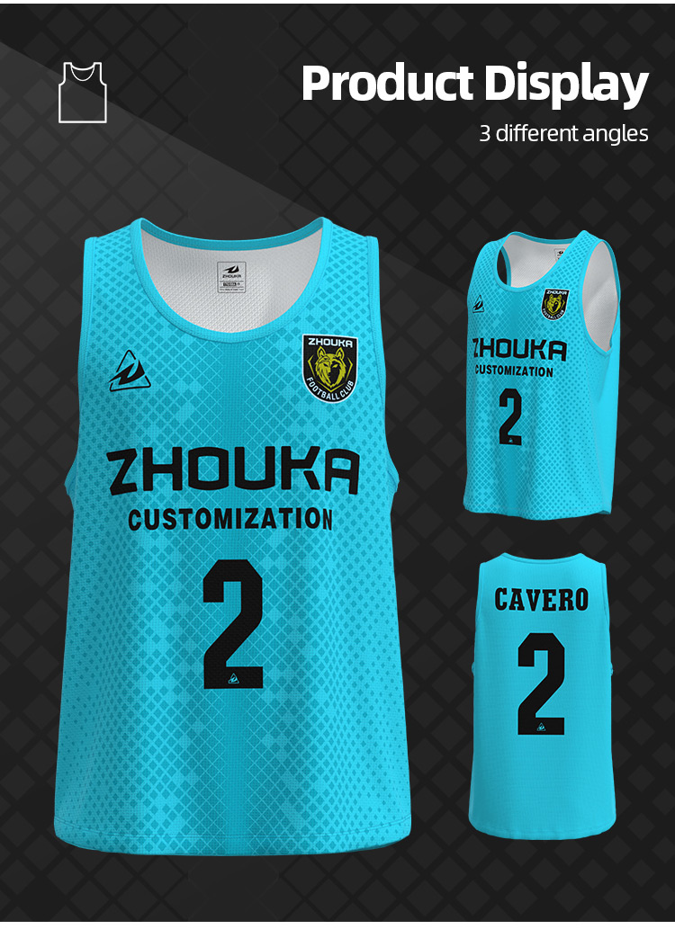 Soccer Vest Soccer Bibs Training Bib Soccer Reversible Training Bibs@详情6.jpg