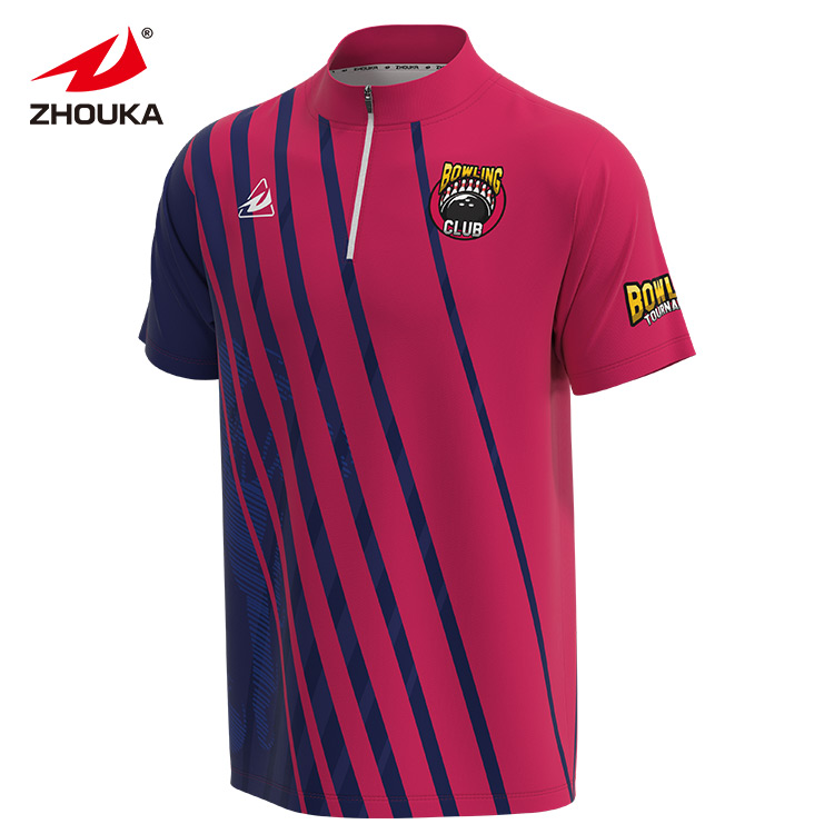 Shirts Short Sleeve Retro Bowling Men's Shirts Wholesale Oversize Sublimation Bowling Shirts