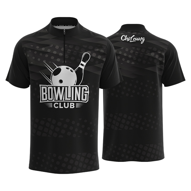 Wholesale Custom Club Pattern Design Printed Logo Men Bowlin