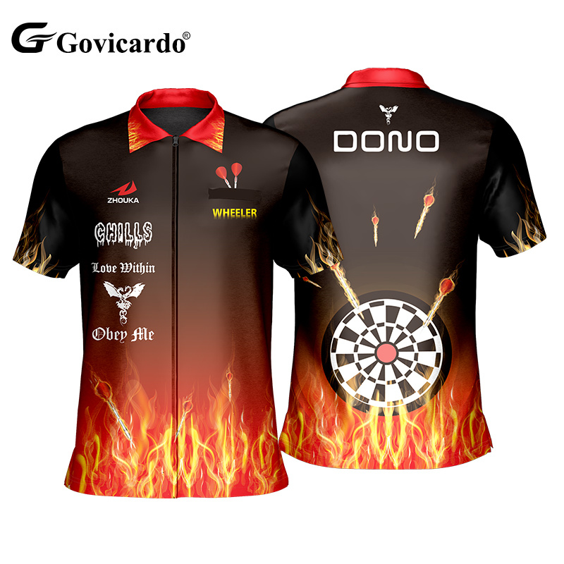 Customization Free Design Sublimation Polo Dart Jerseys Poly