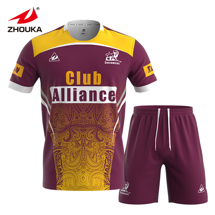 Custom Men's Breathable Plus Size Sublimation Sports Design