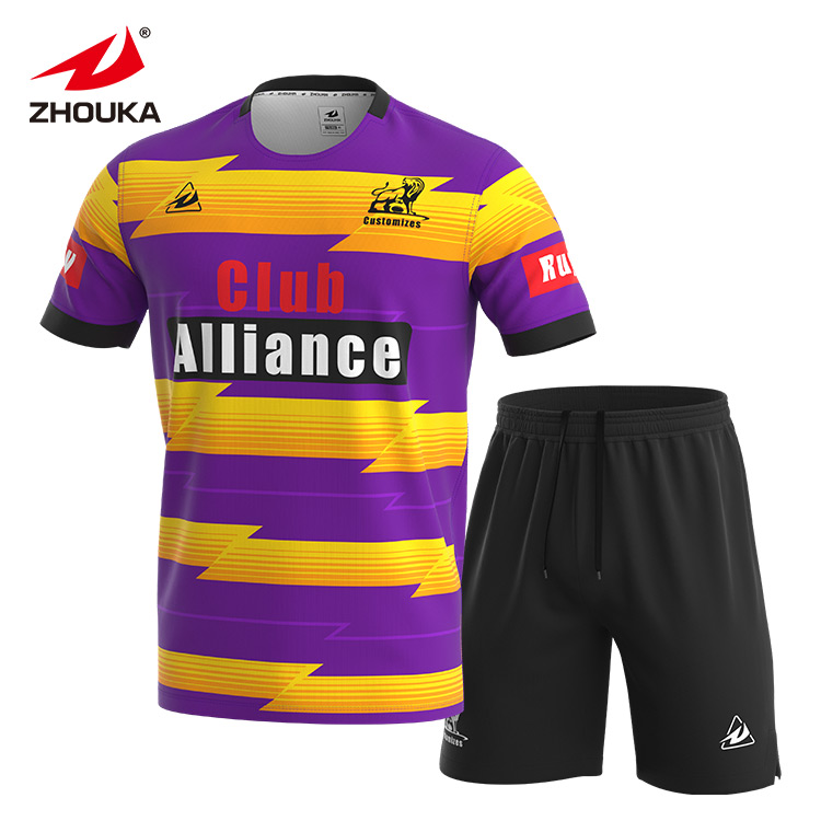 Custom Rugby Clothing Sports Dry and Breathable Custom Made Rugby Jersey