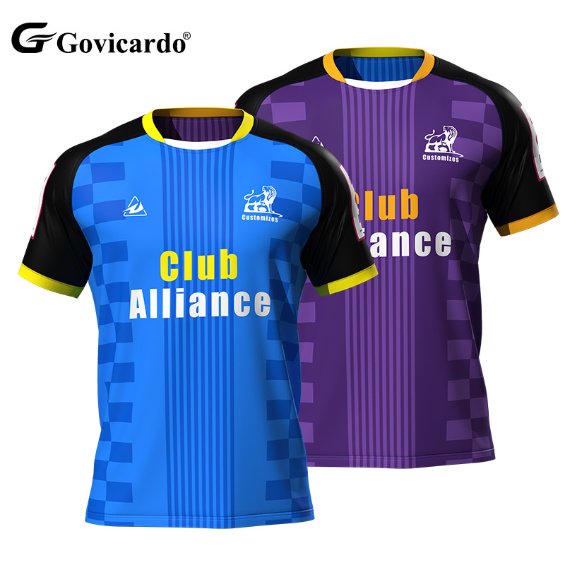 OEM Rugby Football Wear Pro Team Sets Custom Design Reversib
