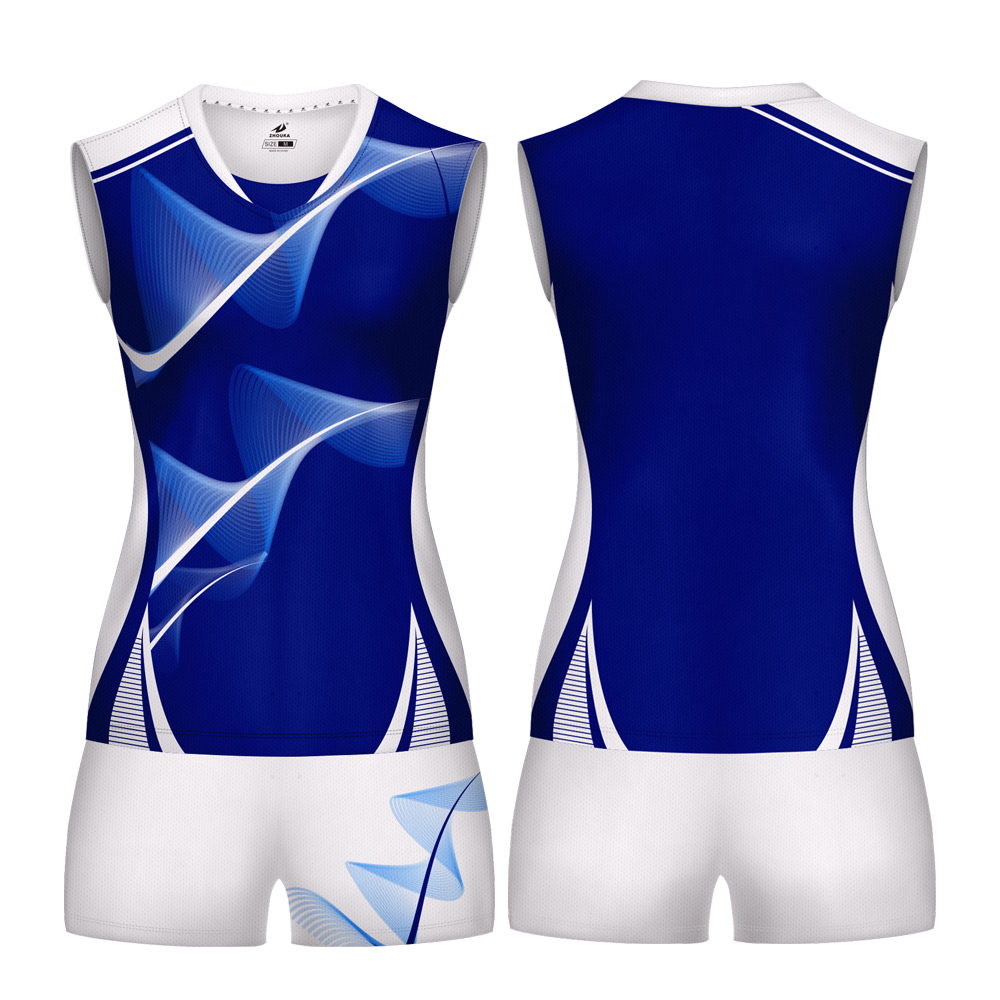 Quick Dry Breathable Sportswear Volleyball Team Jersey Women Volleyball Uniform