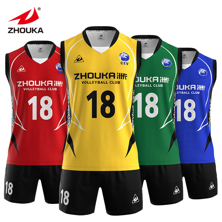 Sports Breathable Customized Volleyball Uniform Men Universal Volleyball Jersey Women