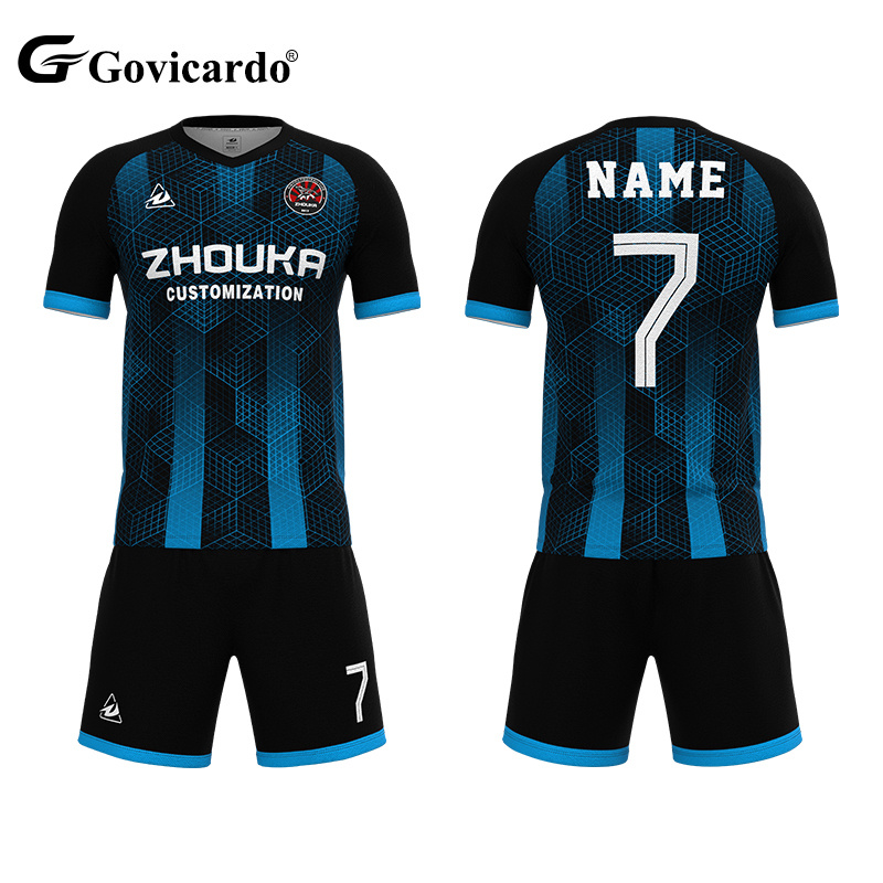 Clothing Factory Wholesale Digital Printing Soccer Jersey We