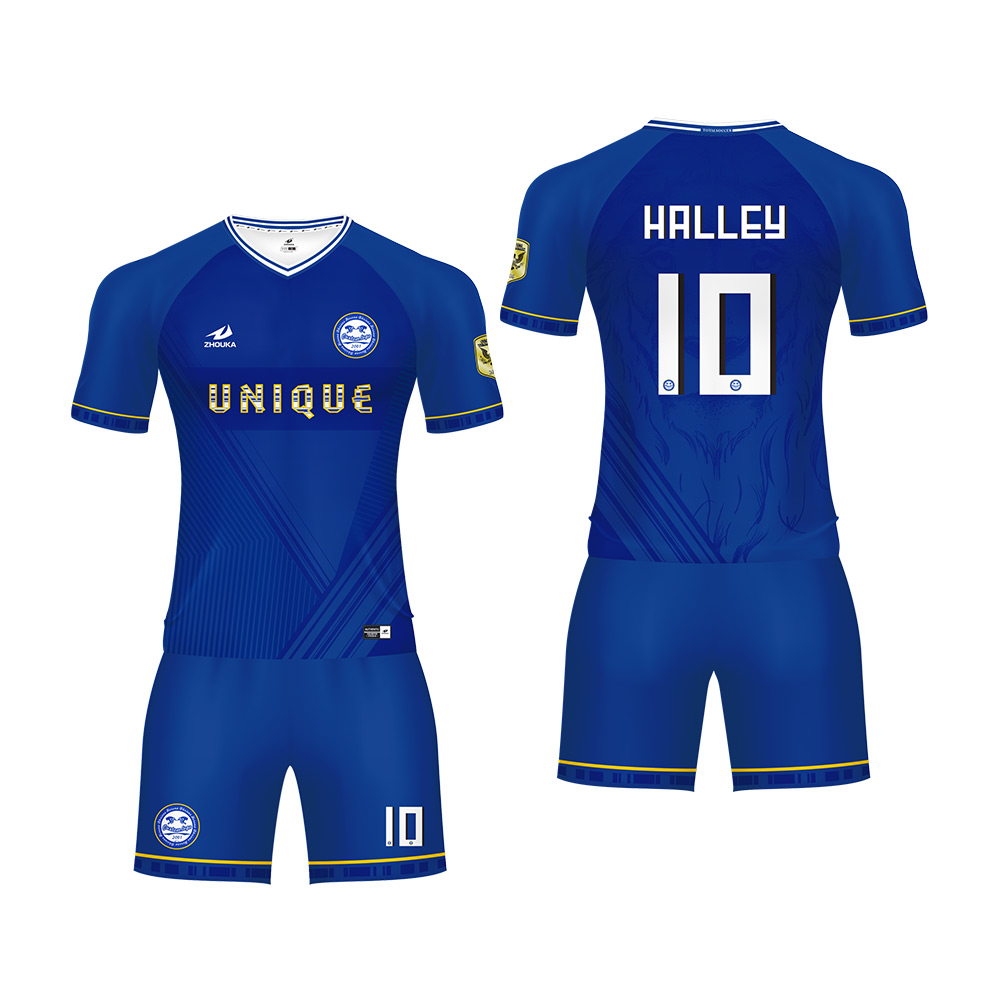 Custom Football JerseyQuick Dry Campaign Camiseta De Futbol