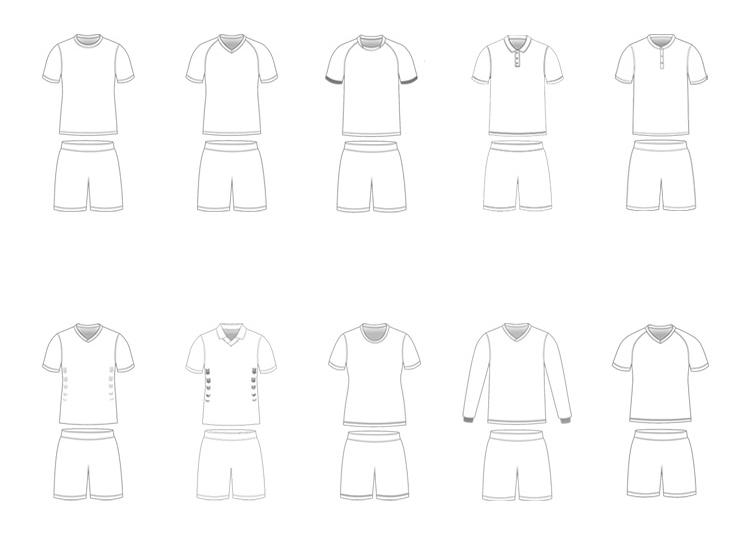 Design Your Own Personalised Plain Football Jerseys Sports Jersey Design Custom Youth Football Uniform Sets@详情7.jpg