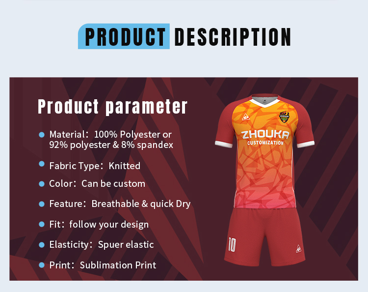 High Quality Custom Color Sports Clothing Premium Football Jersey Wear Short Sleeve Breathable Soccer Uniform Men Tracksuit@详情5.jpg
