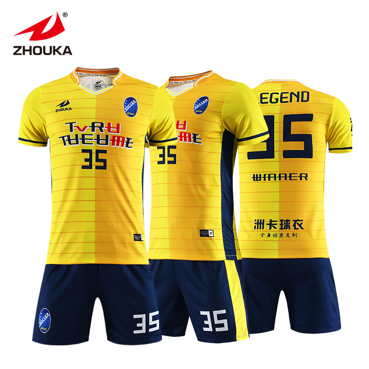 Handsome Fashion Soccer Jersey Quickly Dry Sublimation Sport