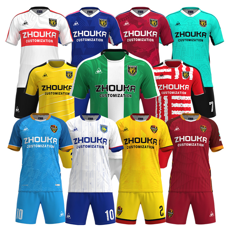 Quick Dry Soccer Wear Custom Men Retro Soccer Jersey 2023 20