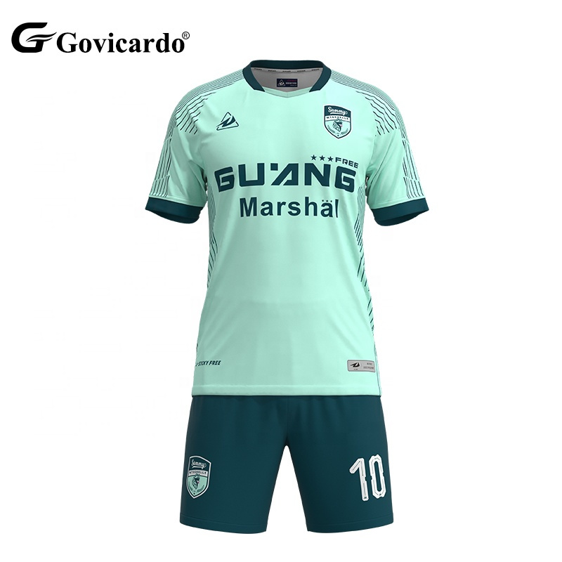 Men's Custom Soccer Jersey Set Quick Dry Breathable Football