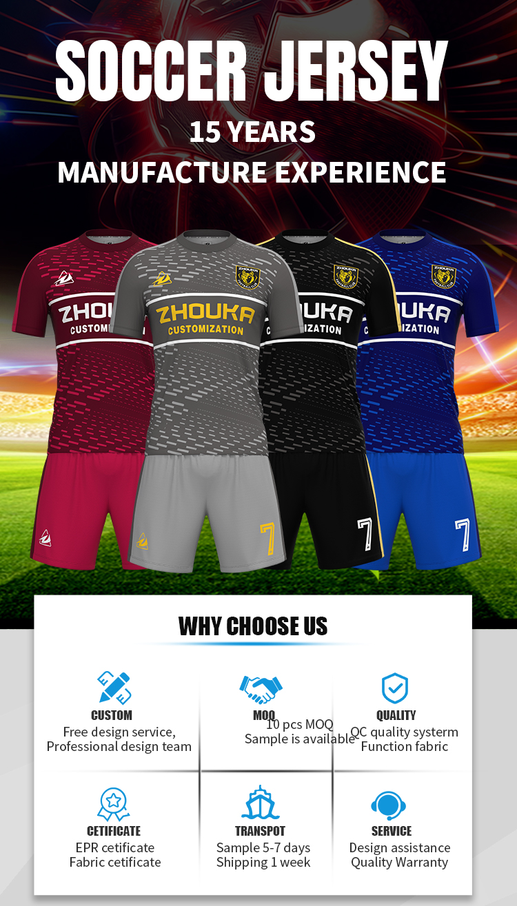Wholesale Custom Logo National Printed Breathable Youth Team Wear Sublimation Soccer Jersey Retro Football Uniforms Set@详情4.jpg