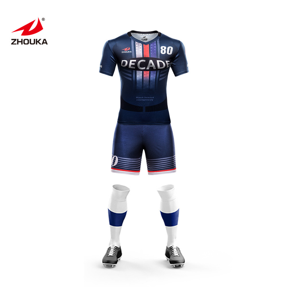 Futsal Jersey Full Soccer Kits Soccer Wear Set Custom Footba