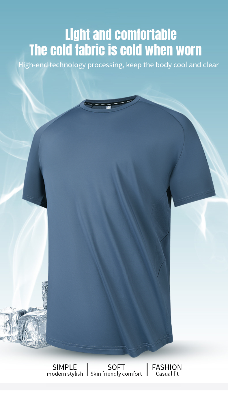 OEM Custom Logo Summer Lightweight Gym Training Top Men_s Spandex Polyester Casual Fitness Running T-Shirt Plus Size Breathable@详情6.jpg