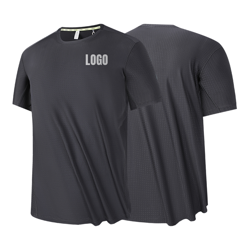 Men's Custom Printed Breathable Quick Drying Workout Gym T-S