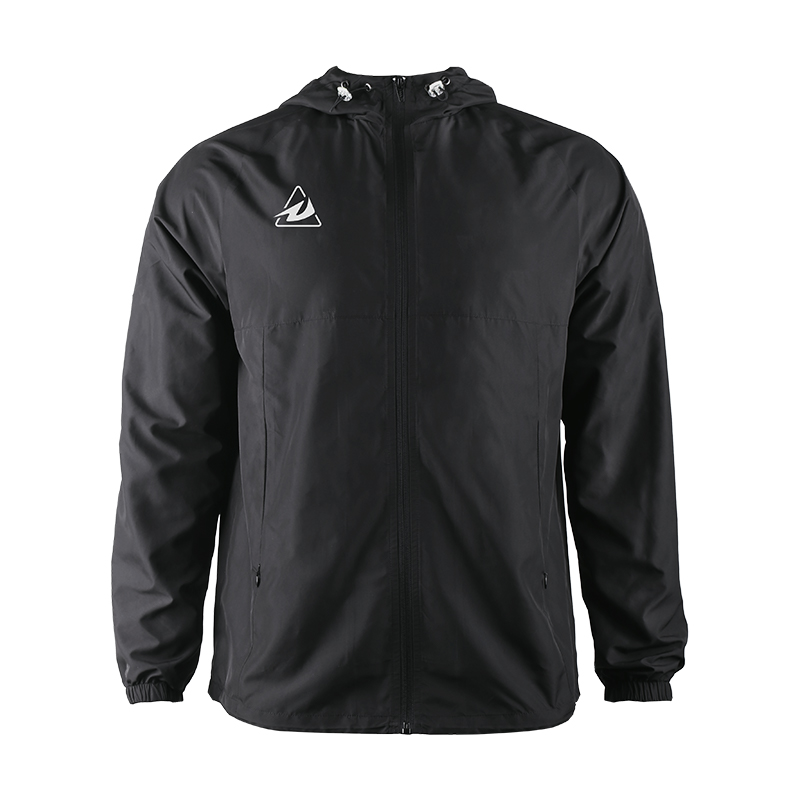 OEM Custom High Quality Polyester Zip Drawstring Hooded Wate