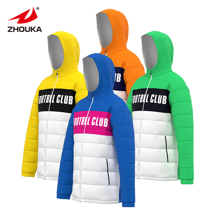 Guangzhou Factory Custom Designs Any Color Winter Men's Down Jackets